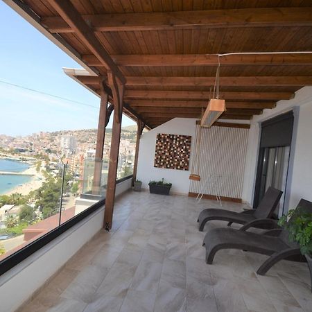 Luxury Penthouse B&E Apartment Sarandë Exterior foto