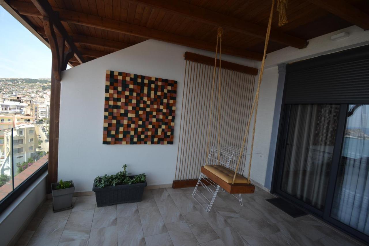 Luxury Penthouse B&E Apartment Sarandë Exterior foto
