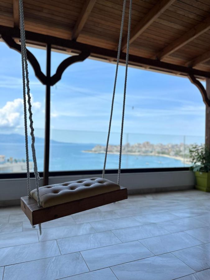 Luxury Penthouse B&E Apartment Sarandë Exterior foto