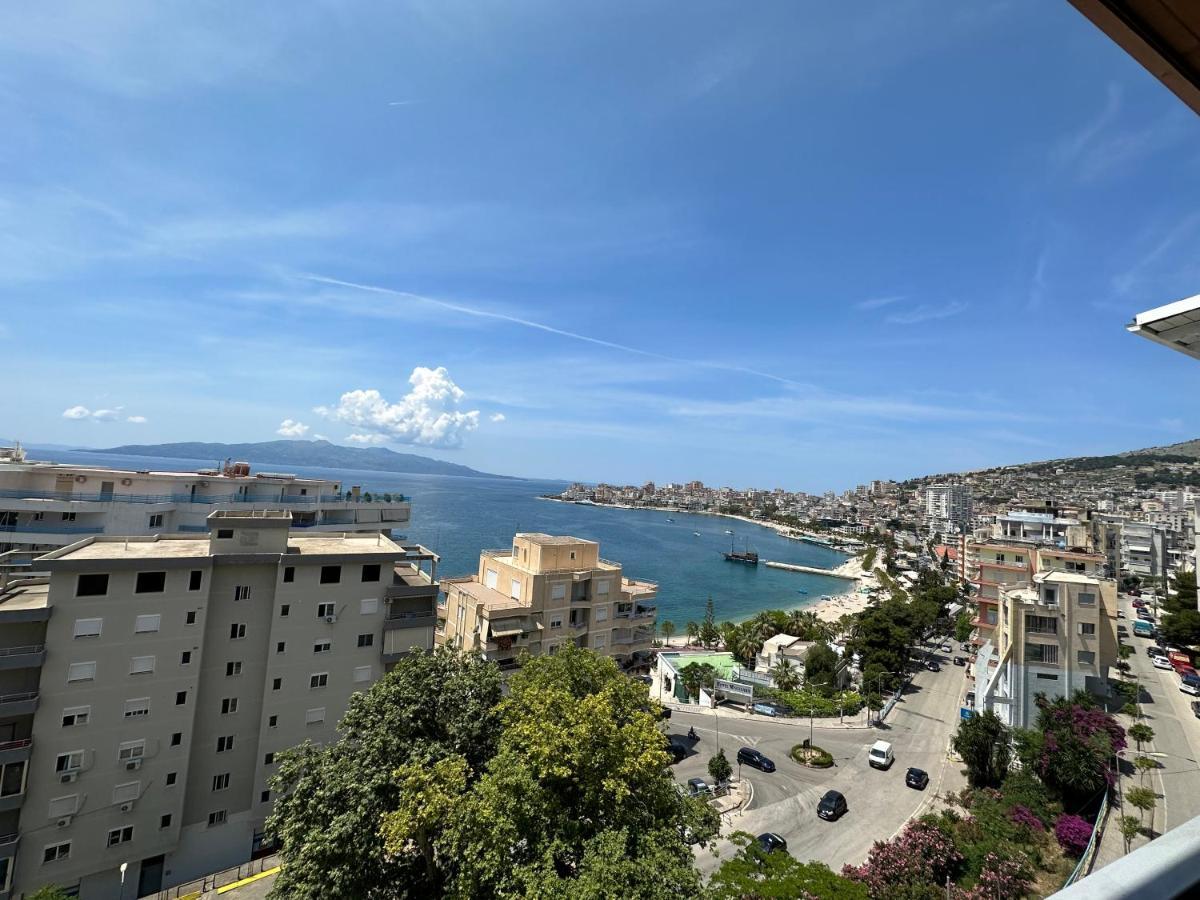 Luxury Penthouse B&E Apartment Sarandë Exterior foto