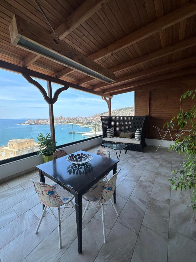 Luxury Penthouse B&E Apartment Sarandë Exterior foto