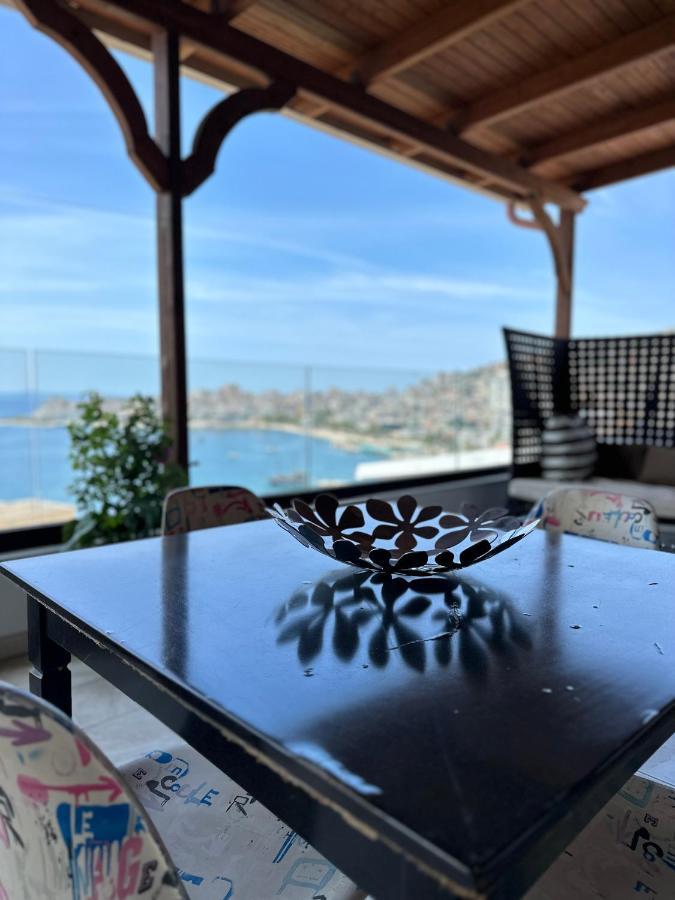 Luxury Penthouse B&E Apartment Sarandë Exterior foto